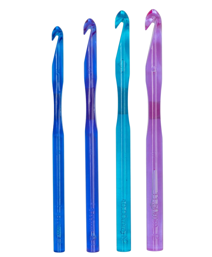 Susan Bates - Crystalites Crochet Hook Set - CHAOS Fiber Co