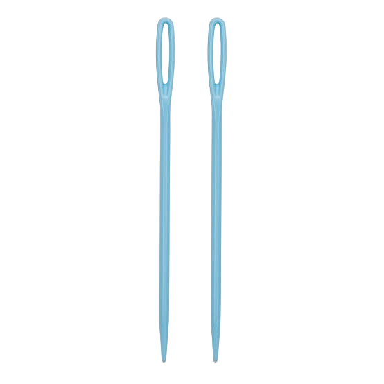Susan Bates - 2-Pack Plastic Yarn Knitting Needle, 2-3/4-Inch - CHAOS Fiber Co