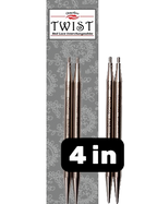 ChiaoGoo TWIST Lace Interchangeable Tips 4 " - CHAOS Fiber Co