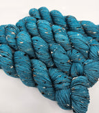 Teal Escape - Tonal Freckles 100 - CHAOS Fiber Co