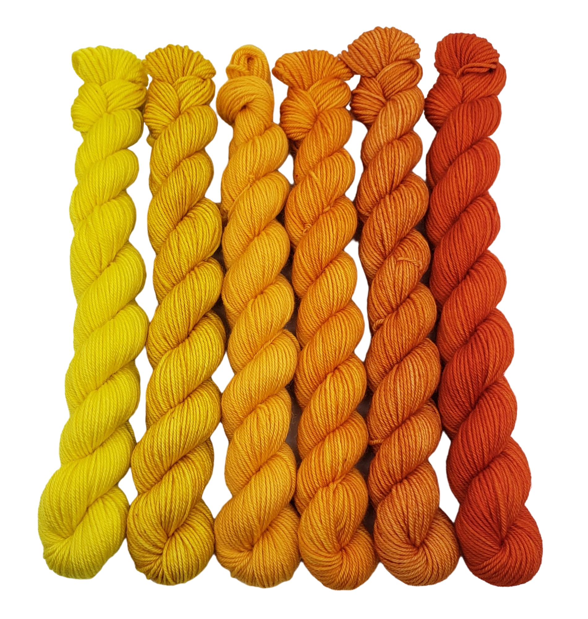 Tequila Sunrise - Minis Gradient Set - CHAOS Fiber Co