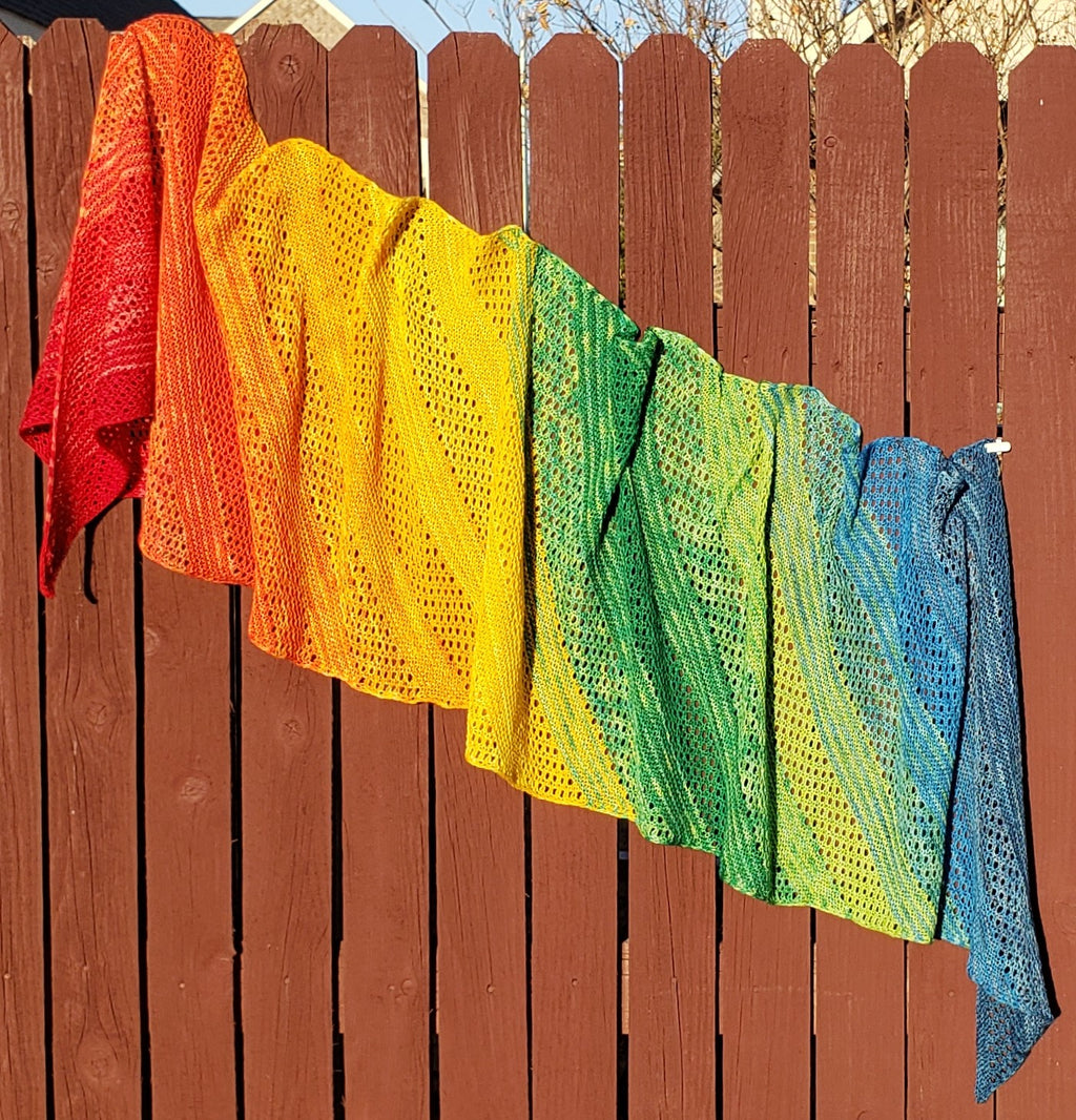 The Gnomes Made Me Do It - Shawl/Wrap - Knit - CHAOS Fiber Co