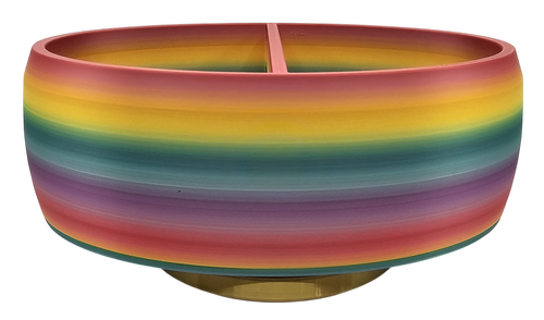 The Wyrd Gnome UnTangle Bowl - Tutti Frutti - CHAOS Fiber Co
