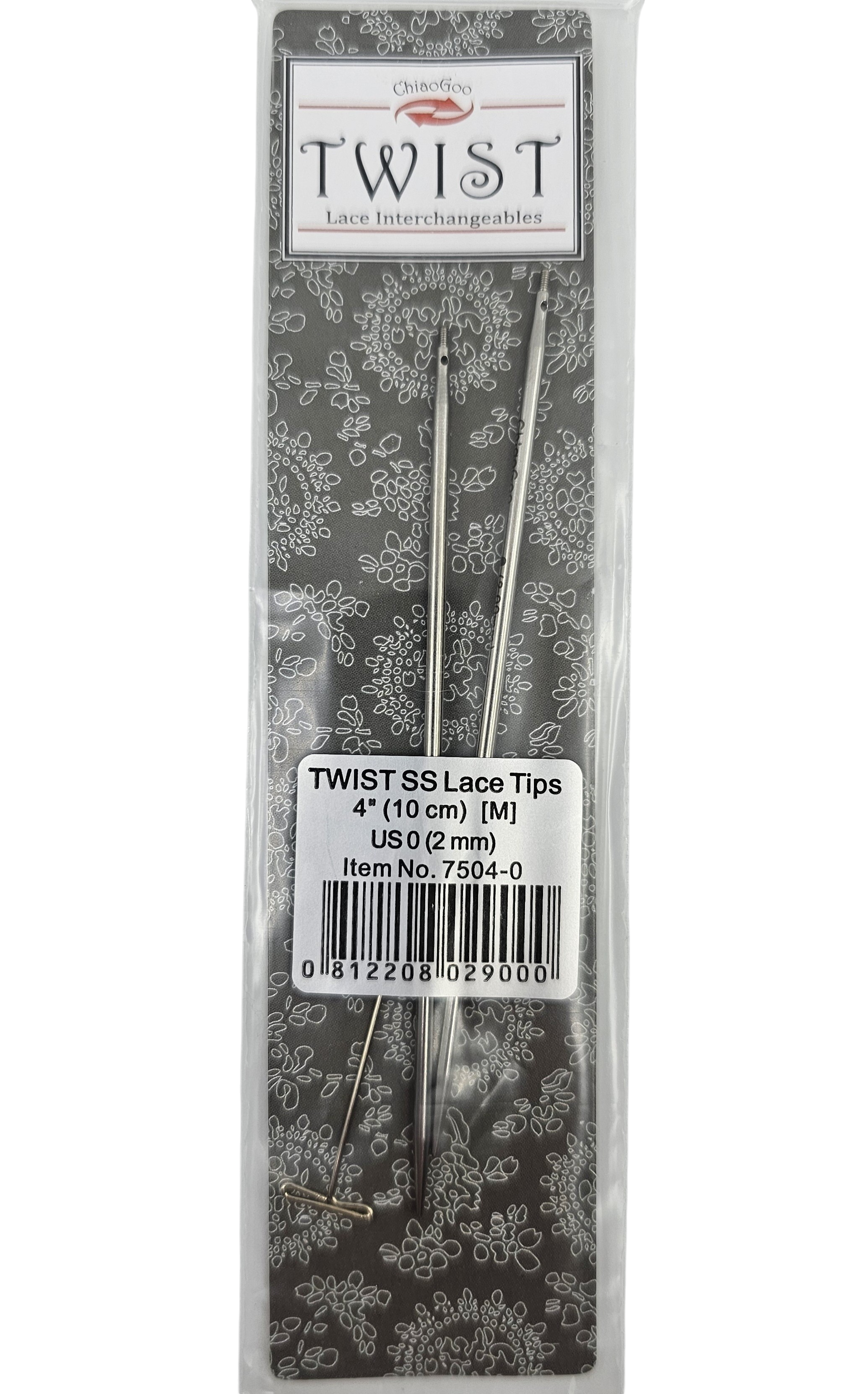 ChiaoGoo TWIST Lace Interchangeable Tips 4 " - CHAOS Fiber Co