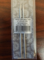 ChiaoGoo TWIST Lace Interchangeable Tips 4 "