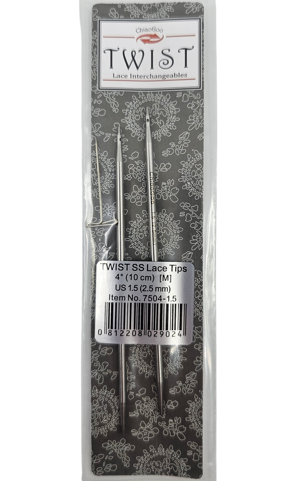 ChiaoGoo TWIST Lace Interchangeable Tips 4 " - CHAOS Fiber Co