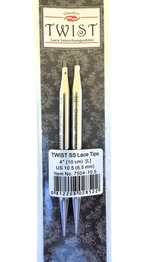 ChiaoGoo TWIST Lace Interchangeable Tips 4 " - CHAOS Fiber Co