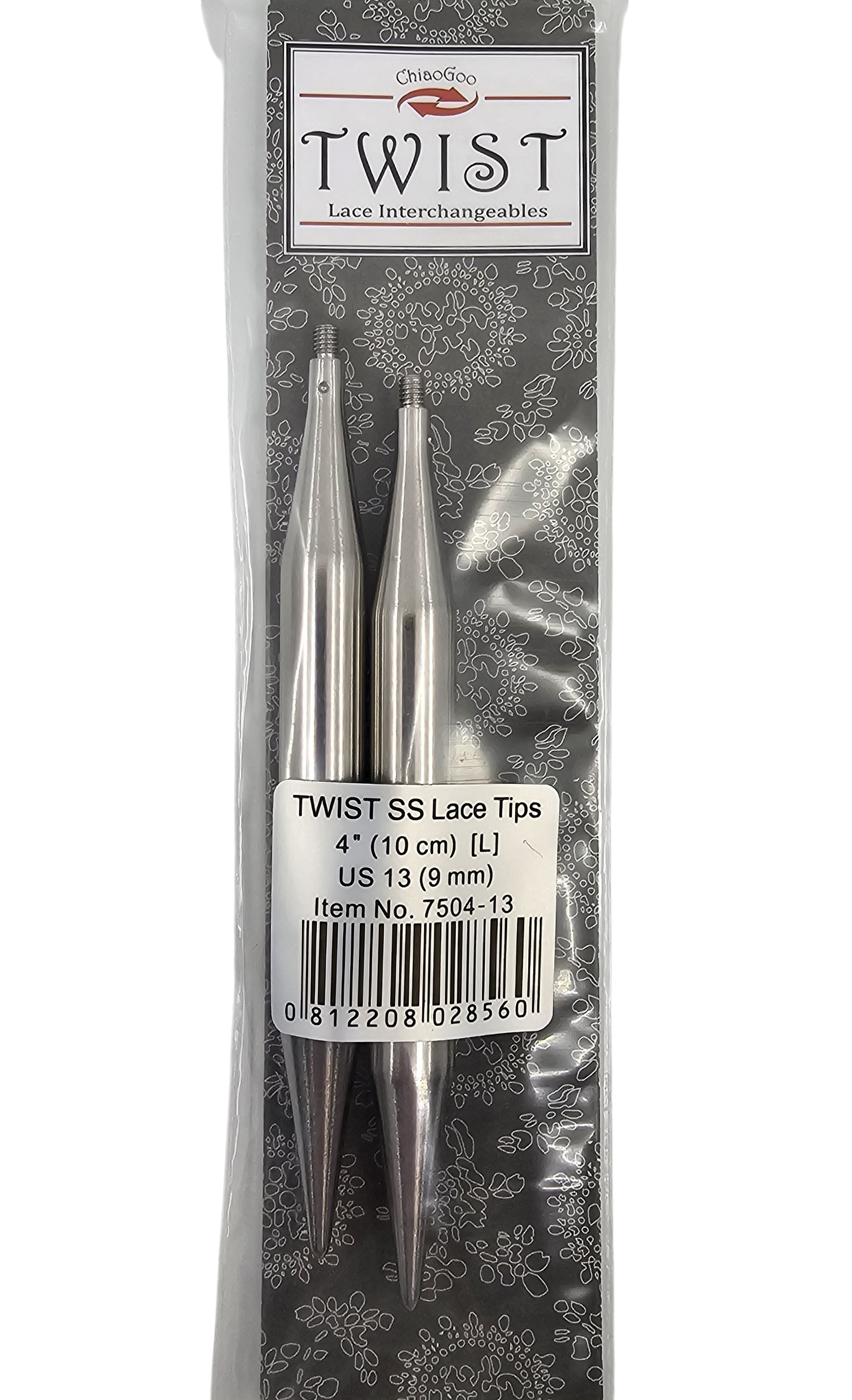 ChiaoGoo TWIST Lace Interchangeable Tips 4 " - CHAOS Fiber Co