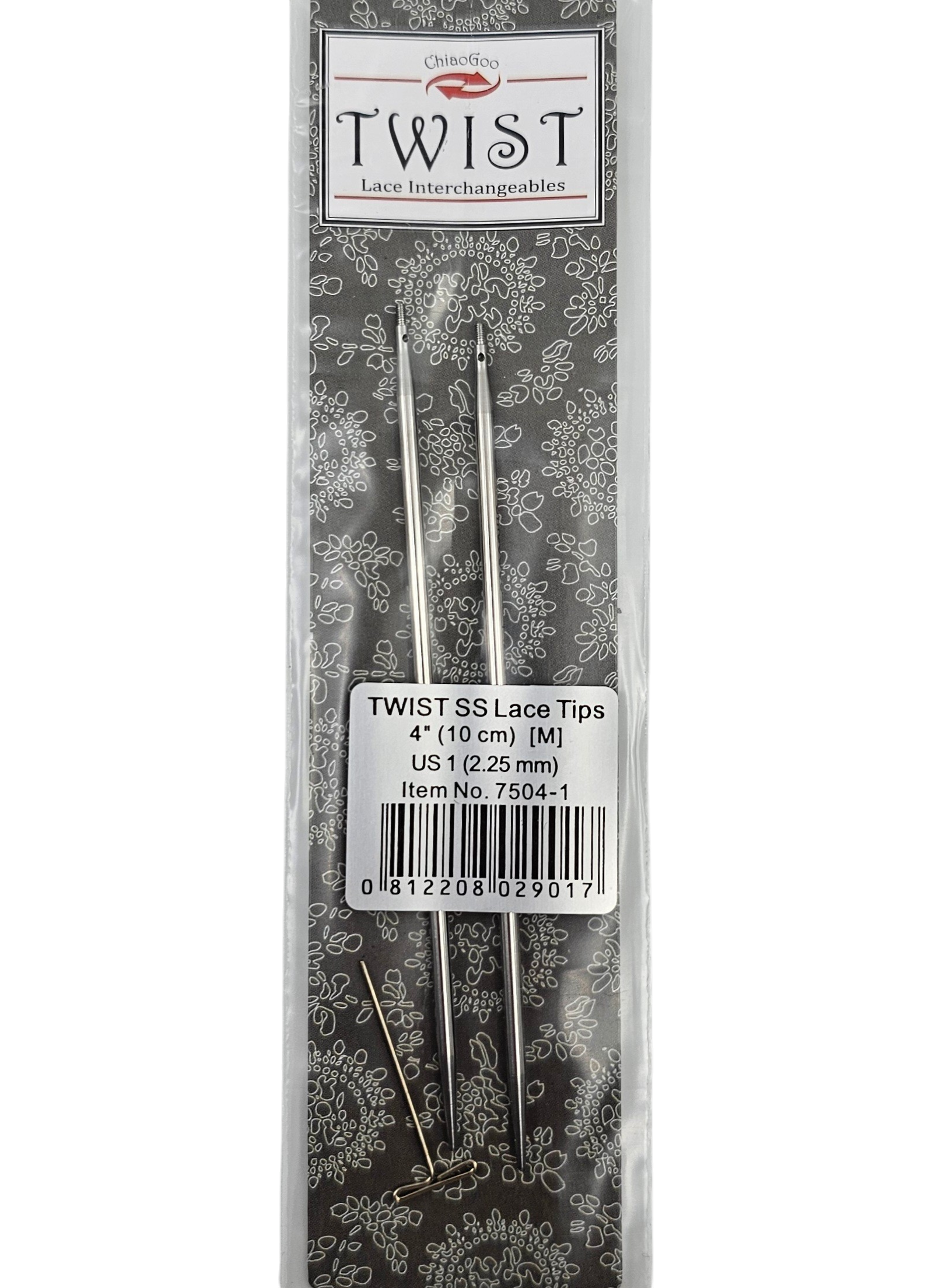 ChiaoGoo TWIST Lace Interchangeable Tips 4 " - CHAOS Fiber Co