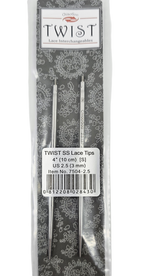 ChiaoGoo TWIST Lace Interchangeable Tips 4 " - CHAOS Fiber Co