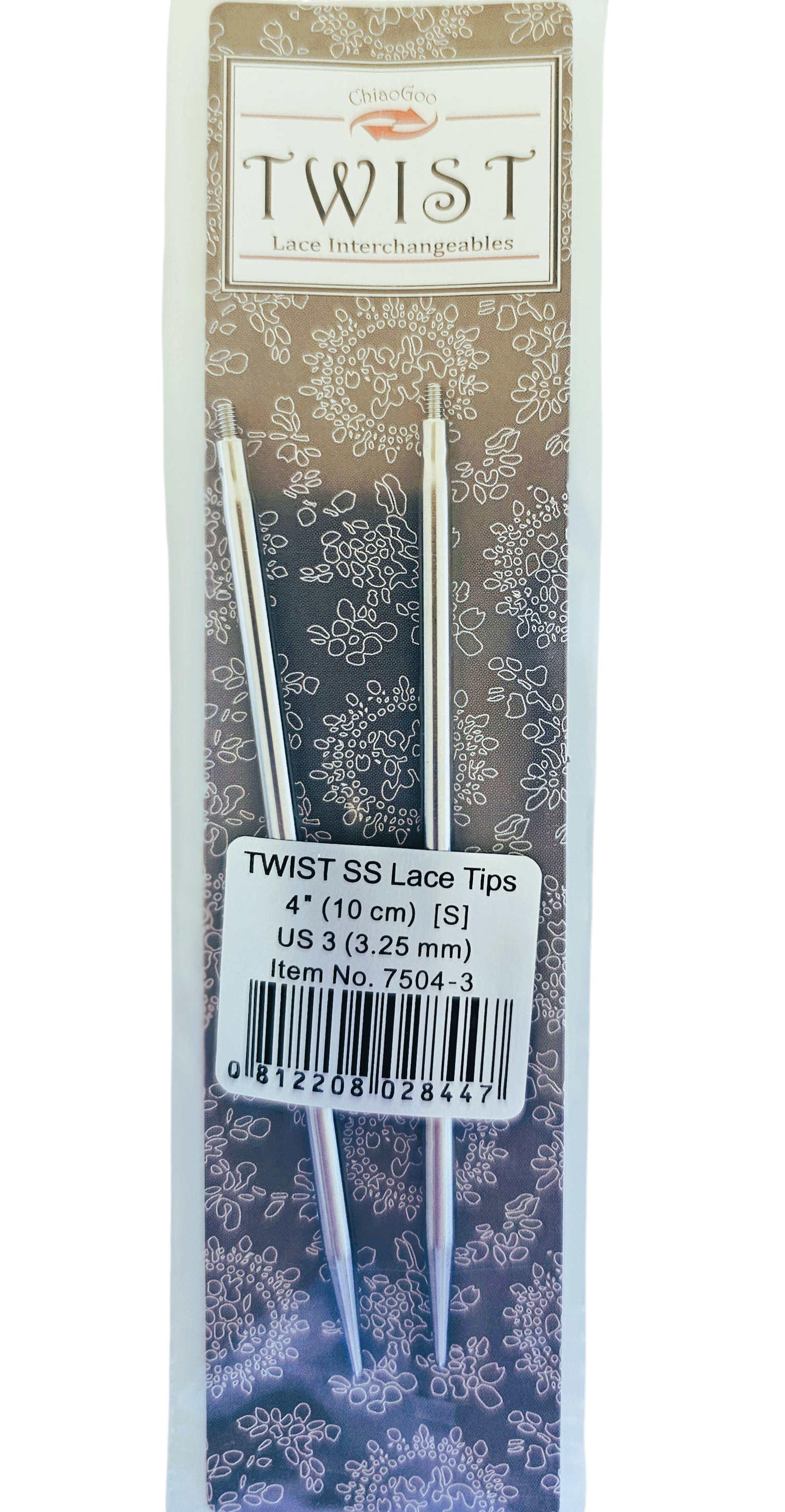 ChiaoGoo TWIST Lace Interchangeable Tips 4 " - CHAOS Fiber Co