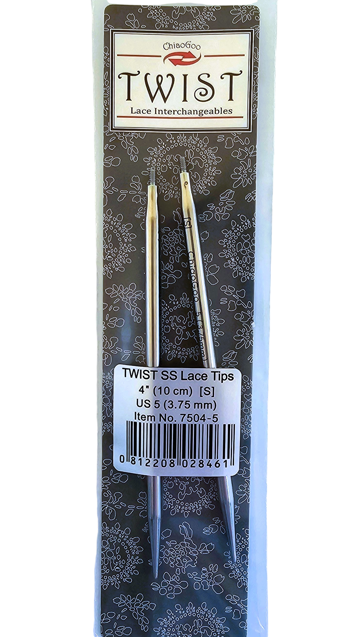 ChiaoGoo TWIST Lace Interchangeable Tips 4 " - CHAOS Fiber Co