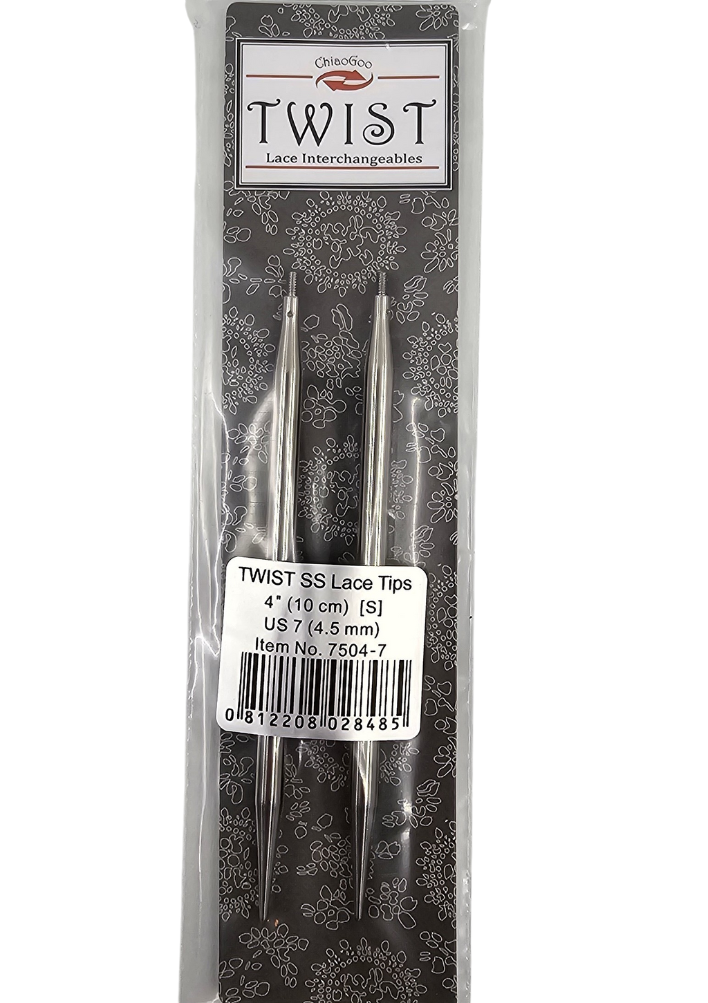 ChiaoGoo TWIST Lace Interchangeable Tips 4 " - CHAOS Fiber Co