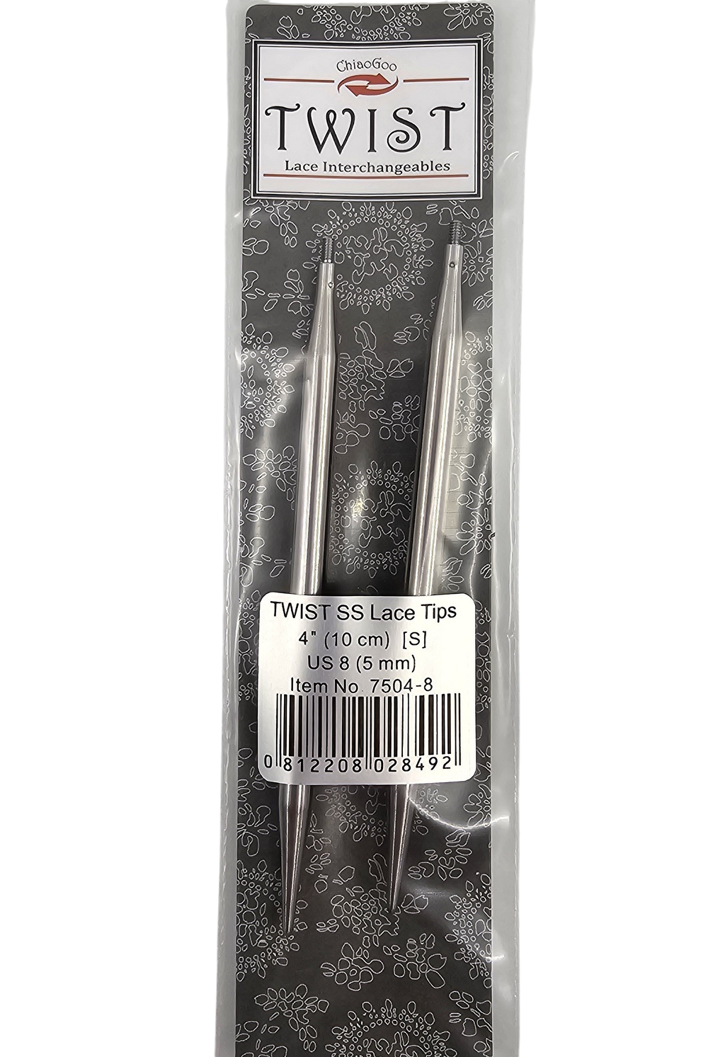 ChiaoGoo TWIST Lace Interchangeable Tips 4 " - CHAOS Fiber Co