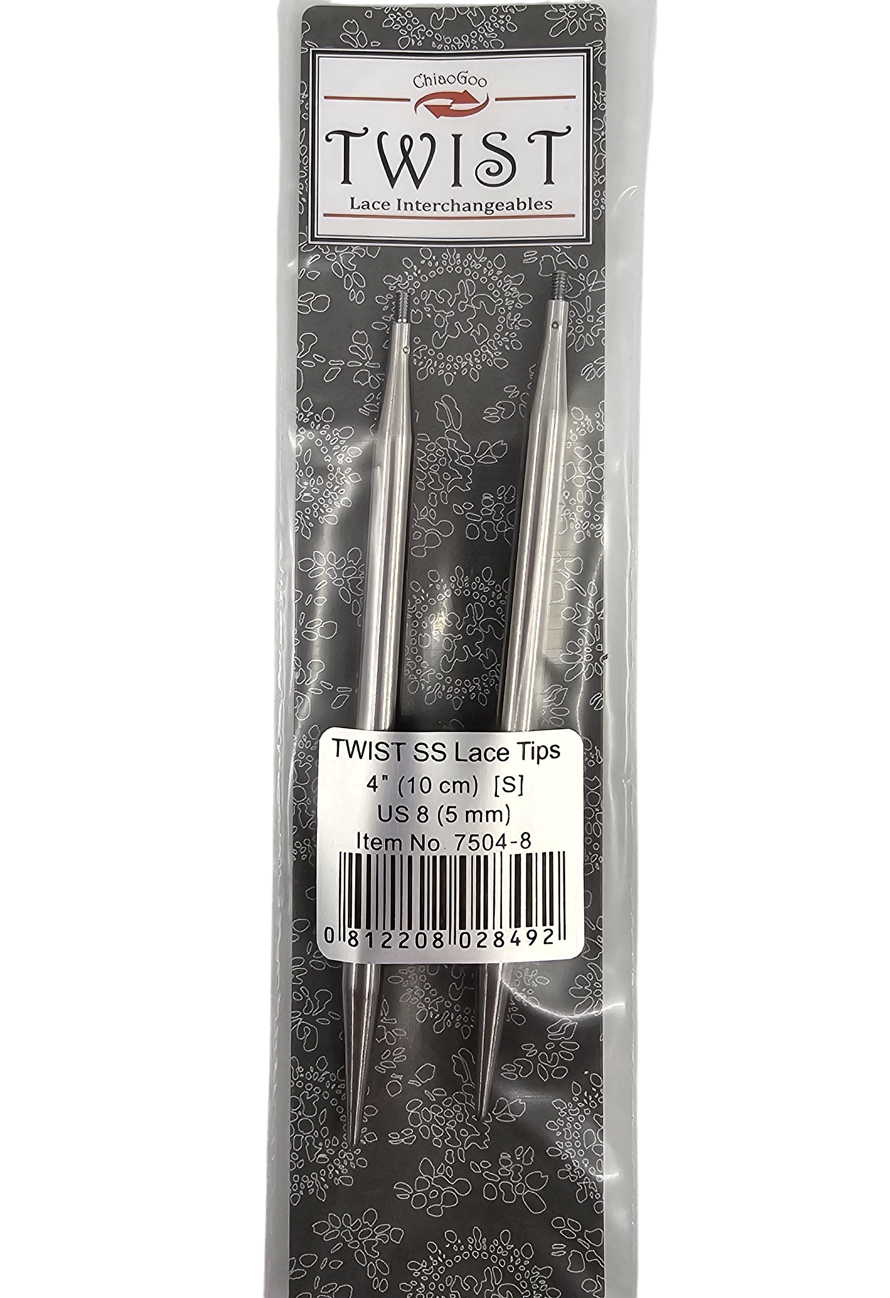ChiaoGoo TWIST Lace Interchangeable Tips 4 " - CHAOS Fiber Co