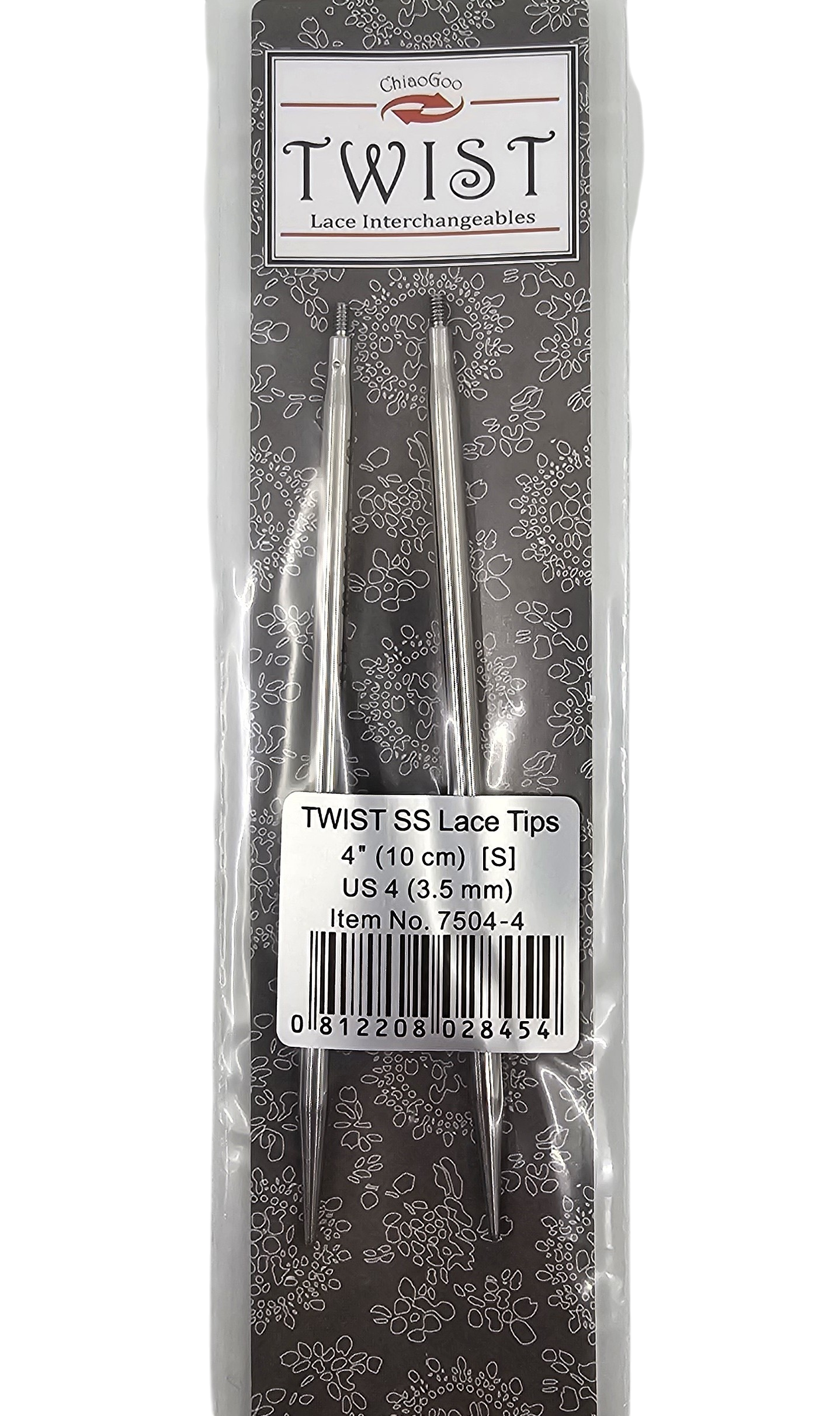 ChiaoGoo TWIST Lace Interchangeable Tips 4 " - CHAOS Fiber Co