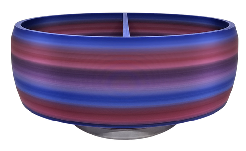 The Wyrd Gnome UnTangle Bowl - Very Berry - CHAOS Fiber Co