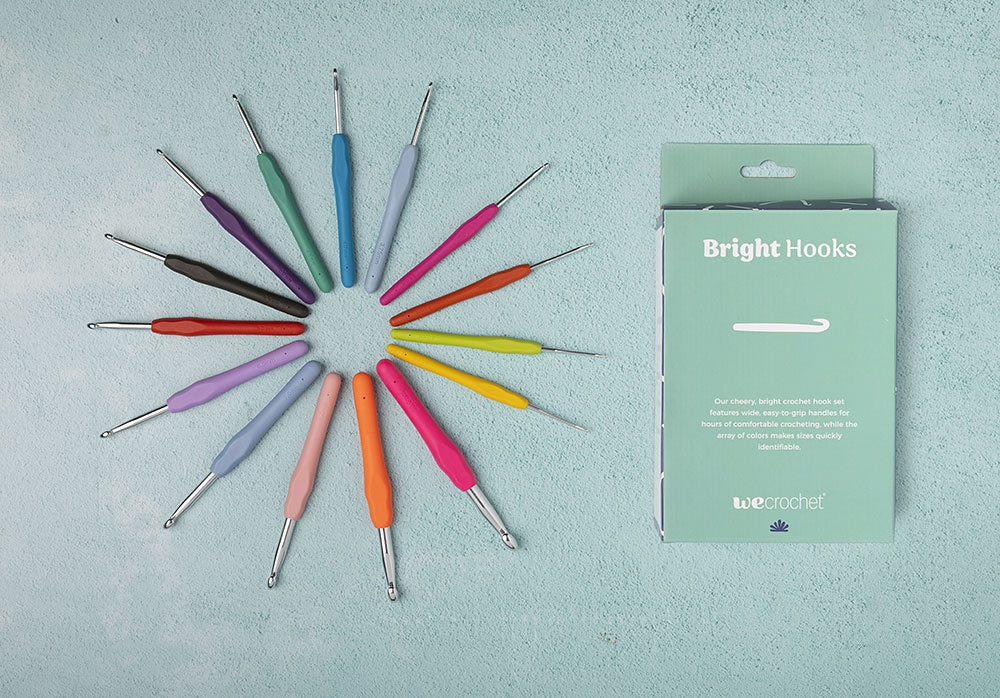 WeCrochet Expanded Bright Crochet Hook Set