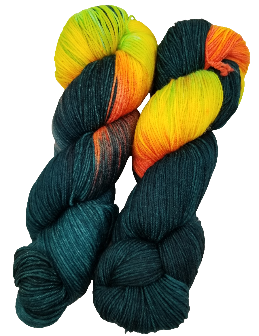 Forest Party - MS Sock 100 - CHAOS Fiber Co