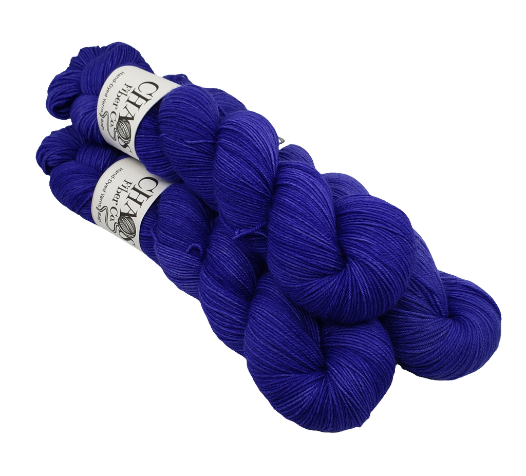 Imperial Purple - Tonal Deluxe Sock 100 - CHAOS Fiber Co