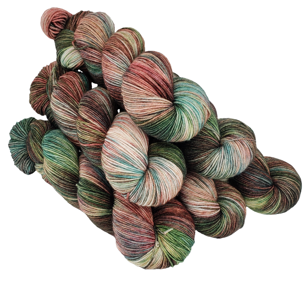 Memories - Variegated Merlin 100 - CHAOS Fiber Co