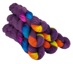 Purple Party - MS Sock 100 - CHAOS Fiber Co