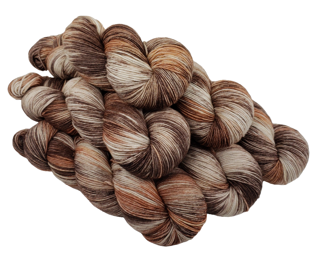 S’mores - Variegated Merlin 100 - CHAOS Fiber Co