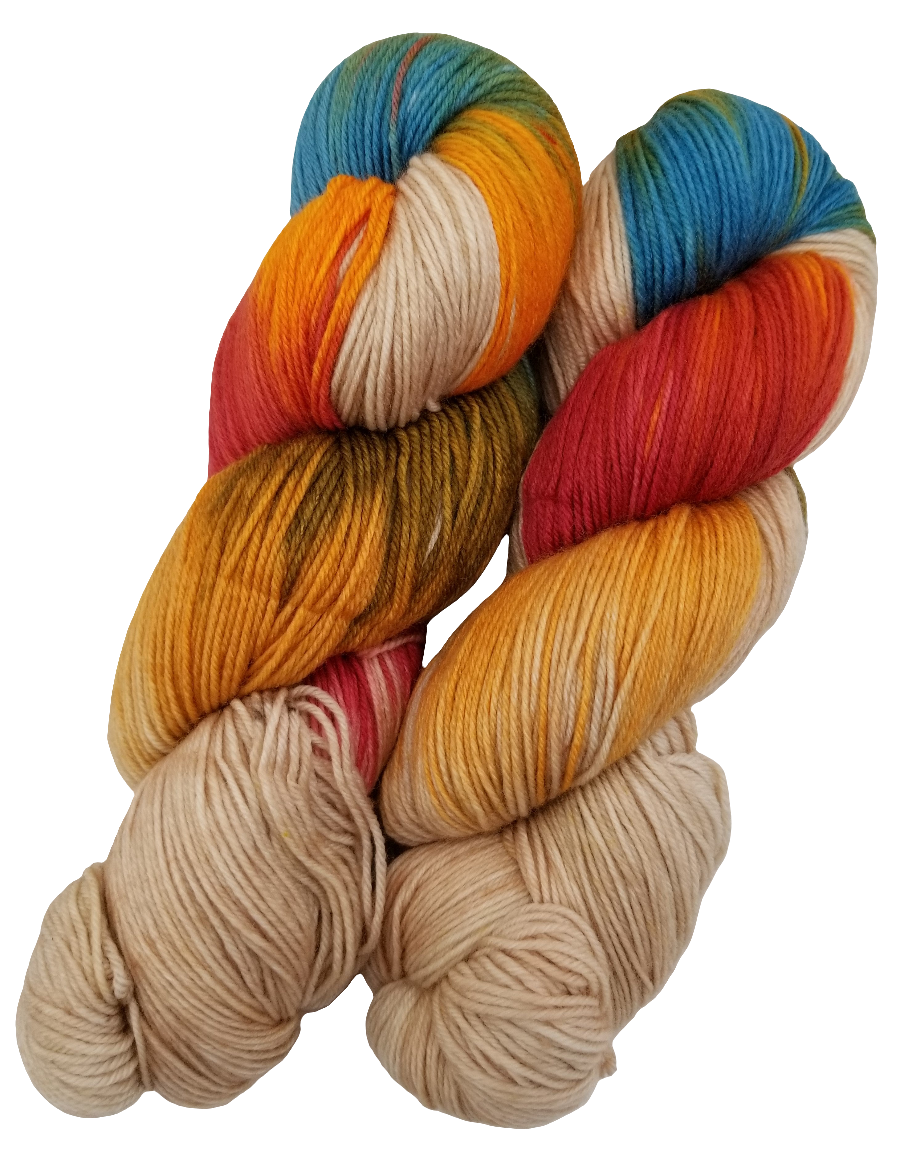 Autumn Party - MS Sock 100 - CHAOS Fiber Co