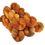 Pumpkin Spice - Variegated Merlin 100 - CHAOS Fiber Co