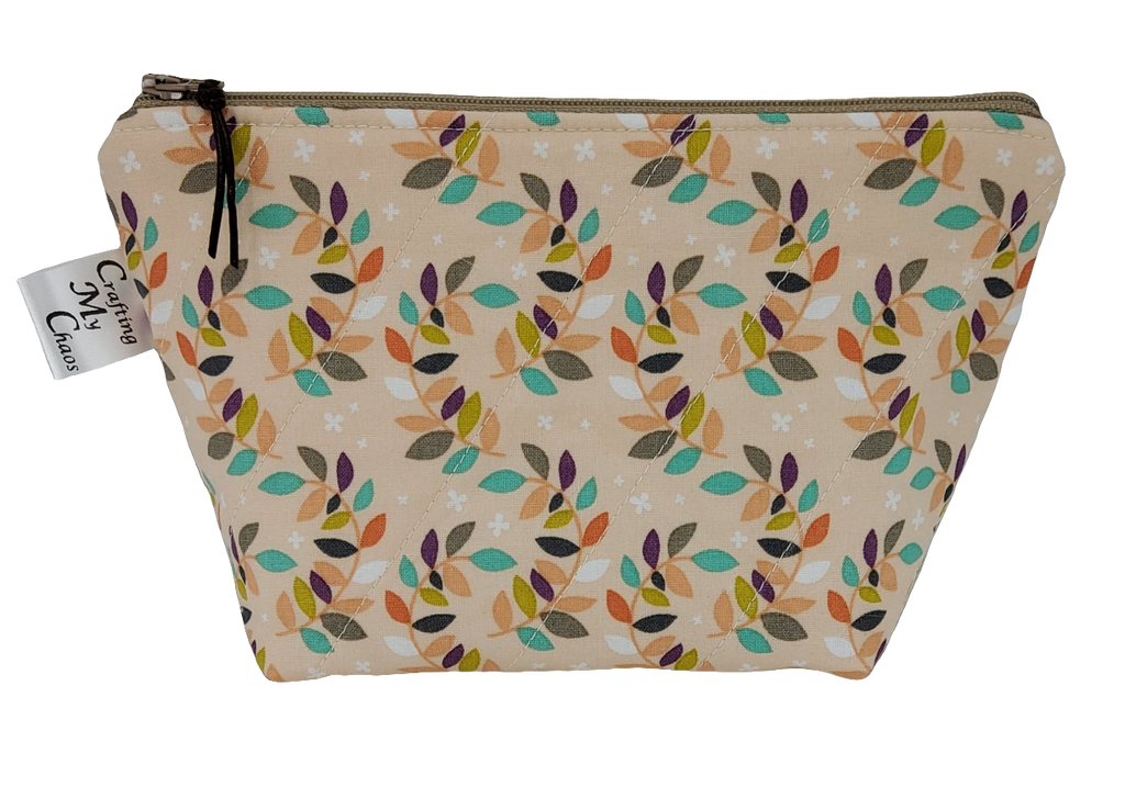 Colorful Ivy - Notions Bag - CHAOS Fiber Co