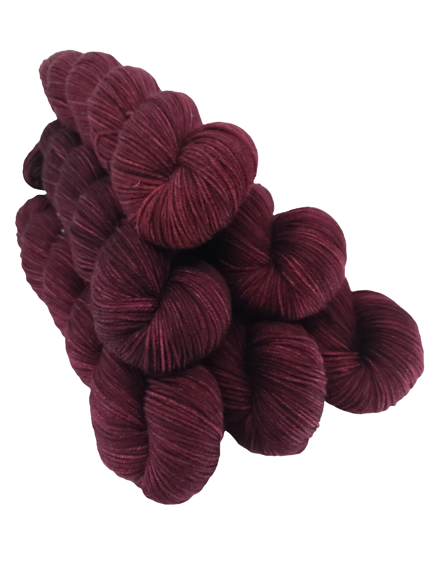 Burgundy - Tonal DK 100 - CHAOS Fiber Co
