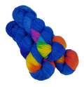 Sapphire Party - MS Sock 100 - CHAOS Fiber Co