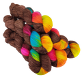 Chocolate Party - MS Sock 100 - CHAOS Fiber Co