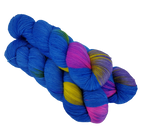 Blue Party - MS Sock 100 - CHAOS Fiber Co