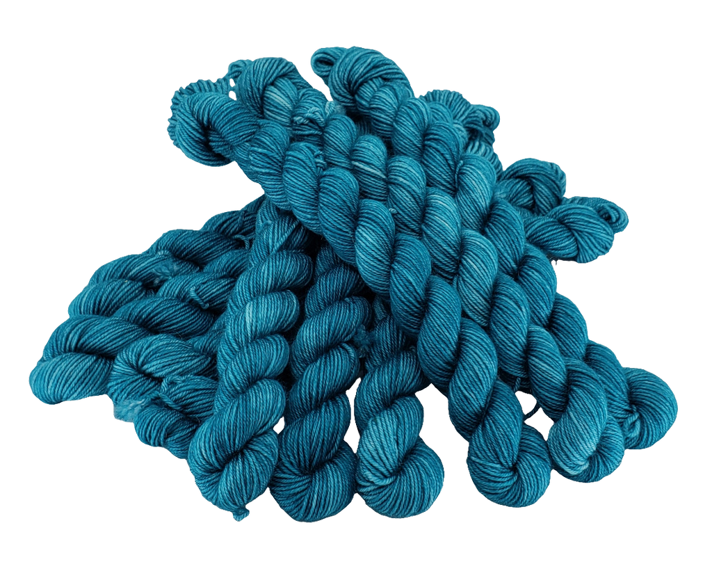 Teal Escape - Tonal Sock Mini 20