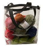 Clear Zippered Project Bag - Small