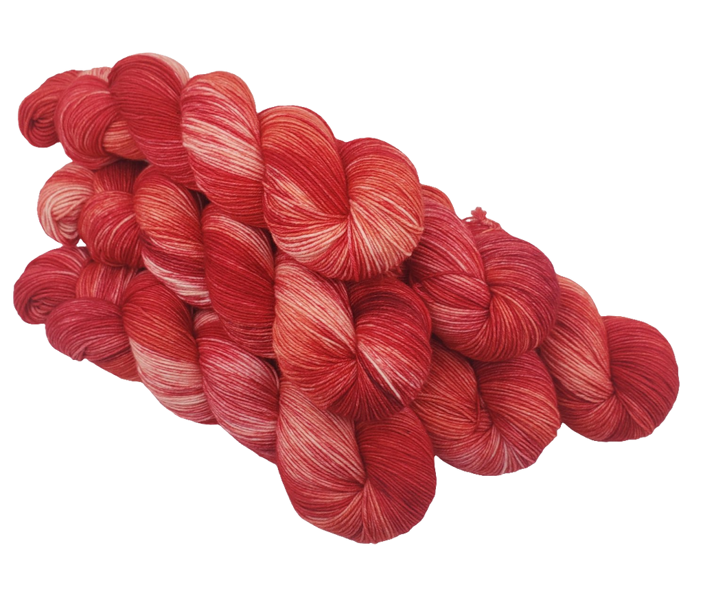 Strawberries & Cream - Variegated Merlin 100