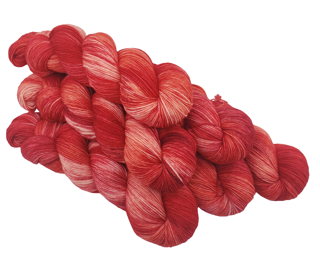 Strawberries & Cream - Variegated Merlin 100