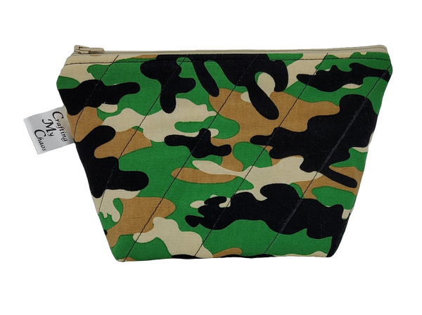 Green Camo - Notions Bag