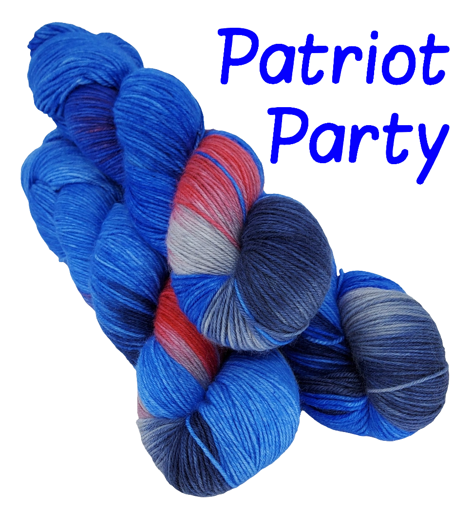 Patriot Party - MS Sock 100 - CHAOS Fiber Co