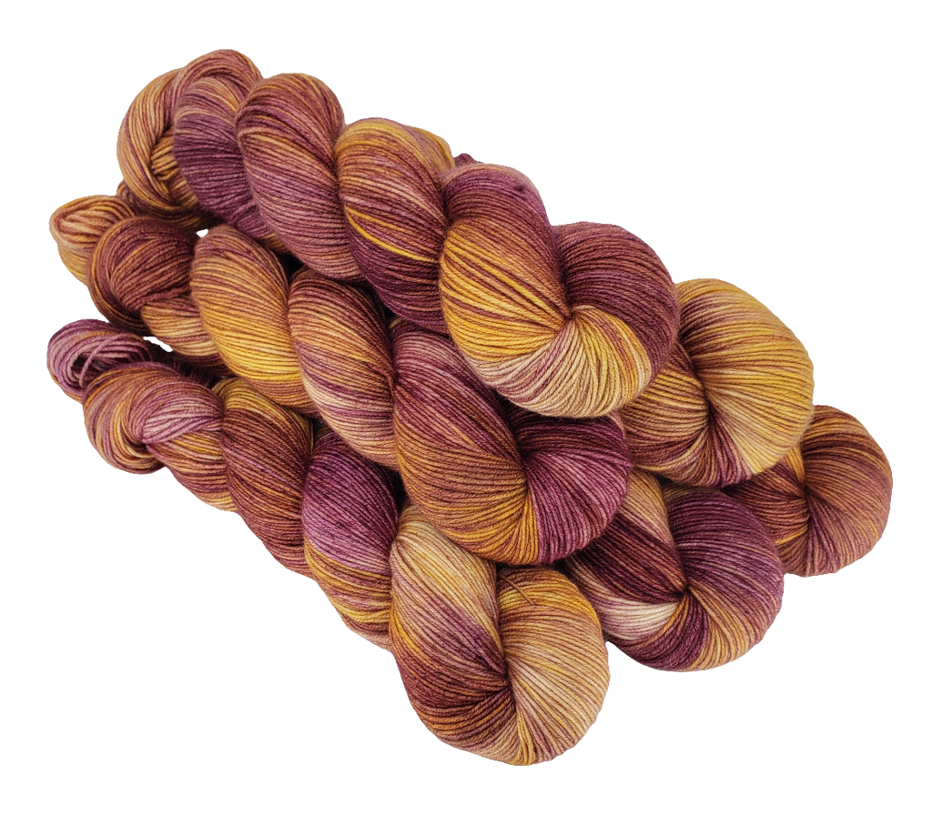 Tuscany Sunset - Variegated Merlin 100 - CHAOS Fiber Co