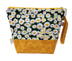 Happy Daisies - Project Bag - Medium