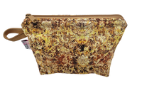 Sunflowers and Denim base - Notions Bag