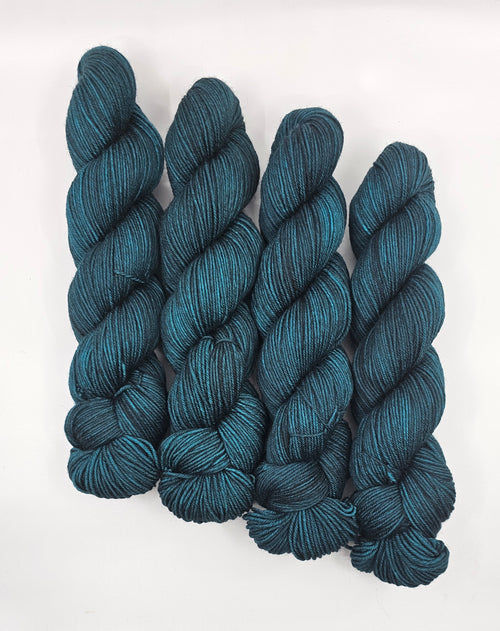 Midnight Green - Tonal DK 100 - CHAOS Fiber Co