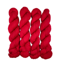 Ruby Red - Tonal Deluxe Sock 100 - CHAOS Fiber Co