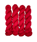 Ruby Red - Tonal Deluxe Sock 100 - CHAOS Fiber Co