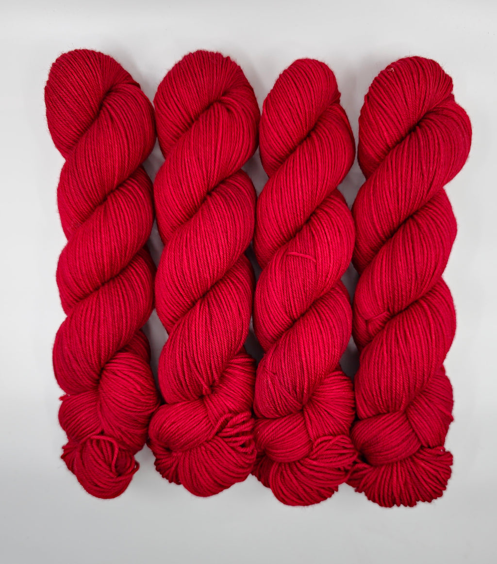 Ruby Red - Tonal DK 100 - CHAOS Fiber Co