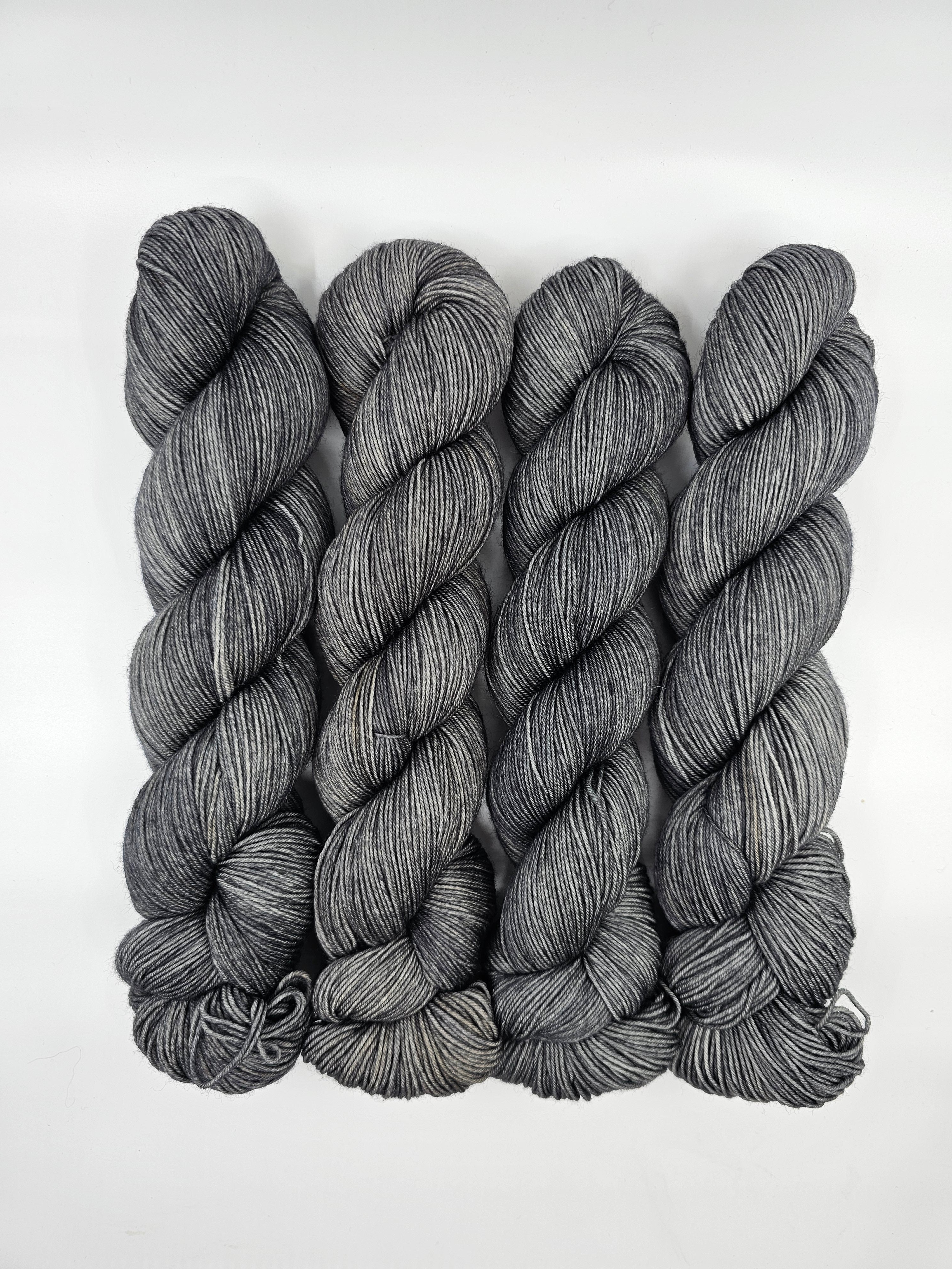 Slate - Tonal Deluxe Sock 100 - CHAOS Fiber Co