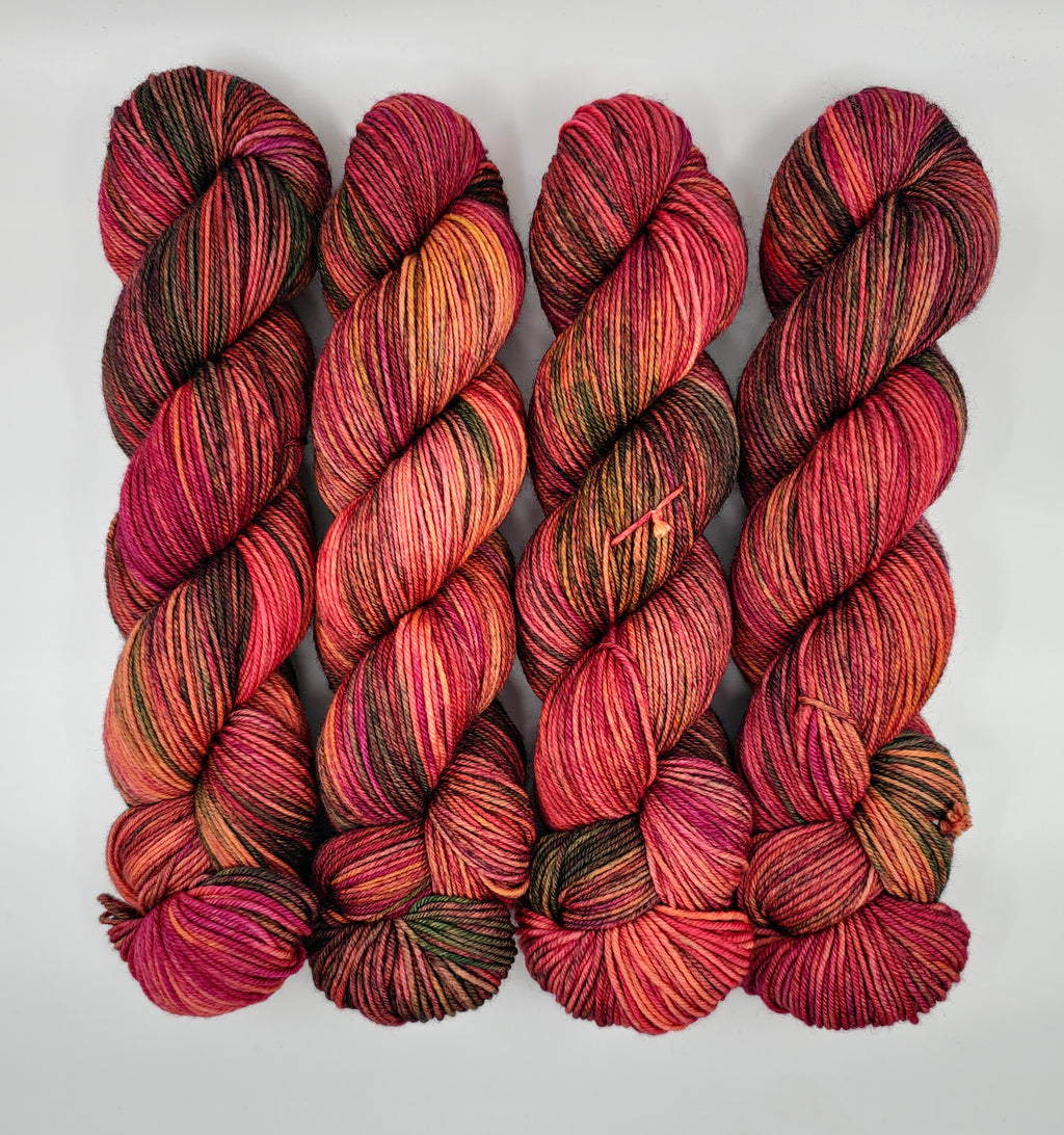 Salado Sunset - Variegated DK 100 - CHAOS Fiber Co
