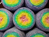 Rainbow Sherbet - Gradient - MS Sock 100 - Crafting My Chaos